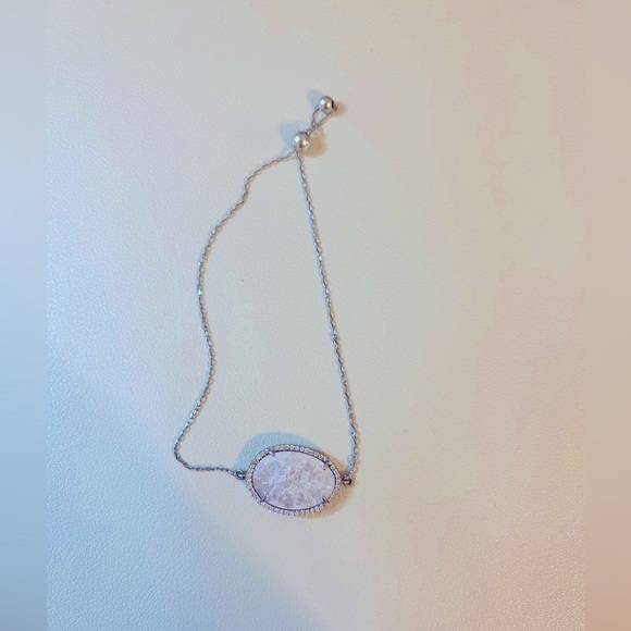 Light Pink Gemstone Bracelet - Picture 2 of 5